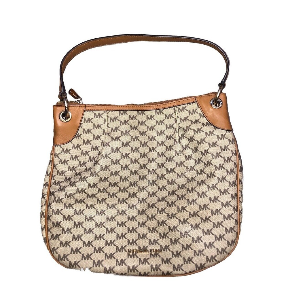Michael Kors Tan and Brown Women's Bag